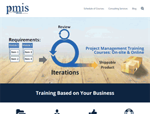 Tablet Screenshot of pmis-consulting.com